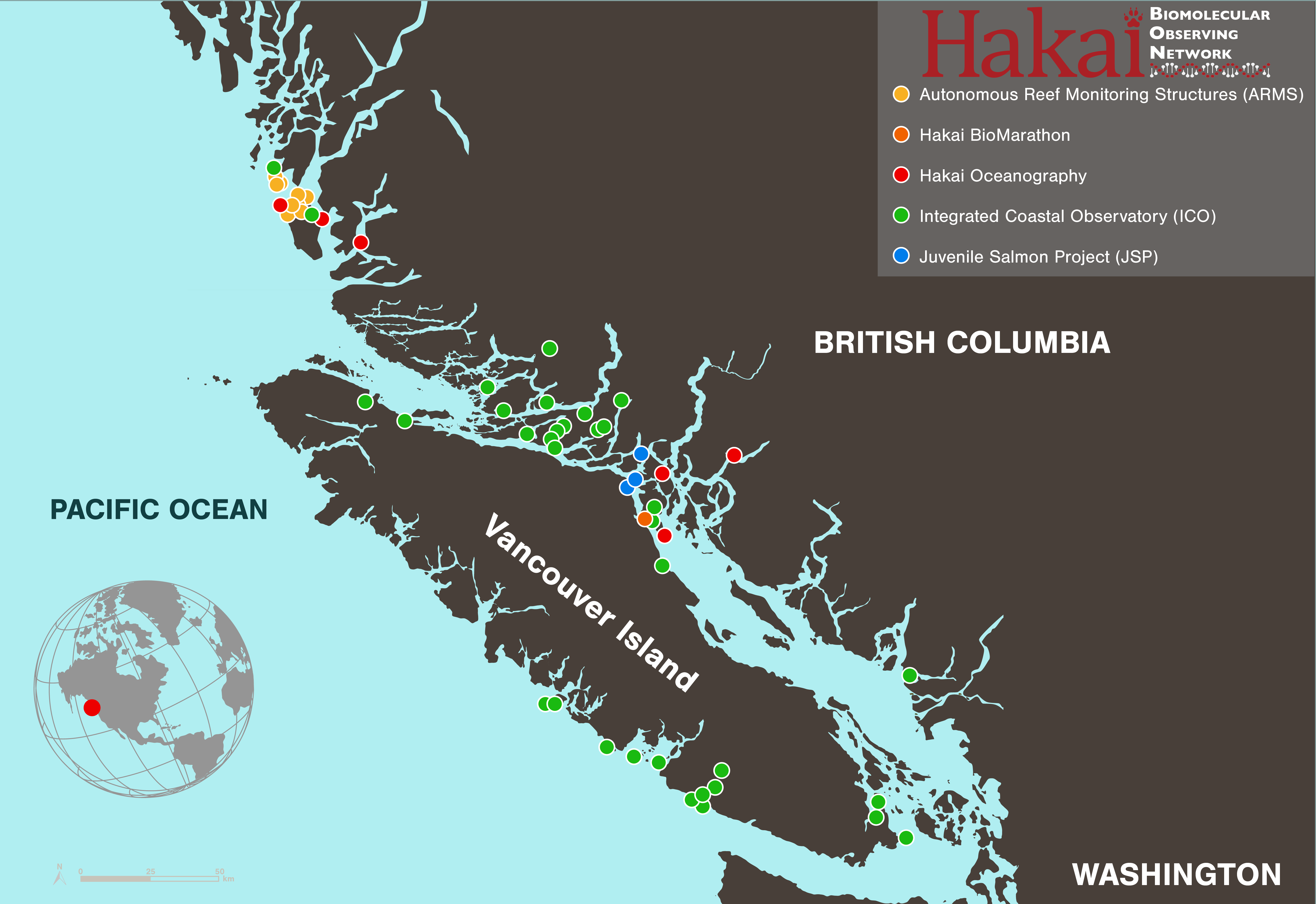 Hakai Institute Biomolecular Observing Network | Ocean Decade North ...